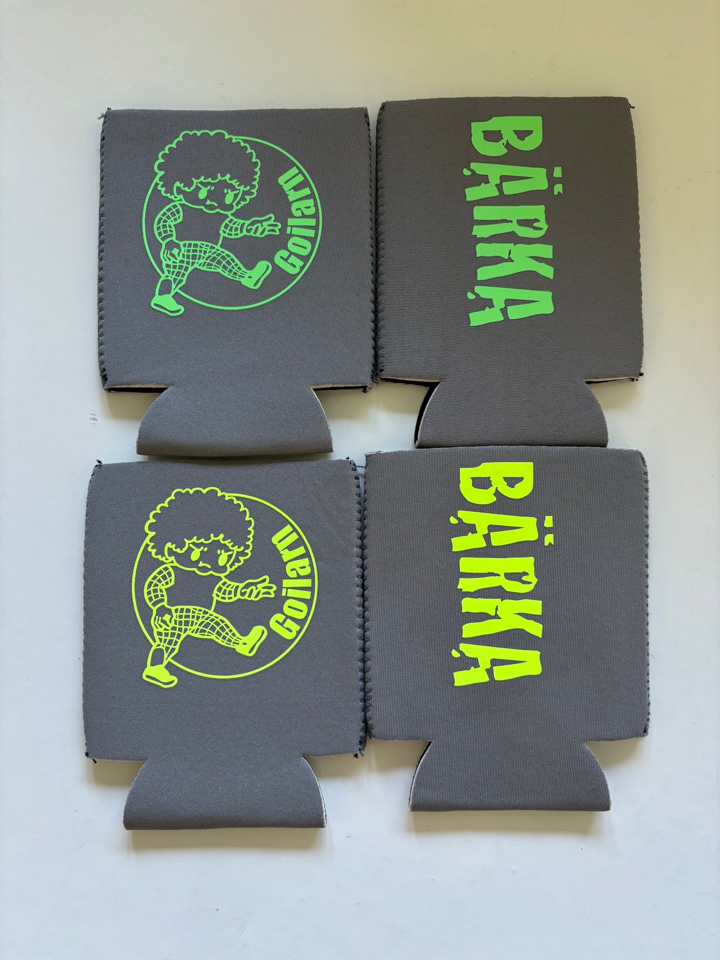 Bärkahållare neon 2-pack