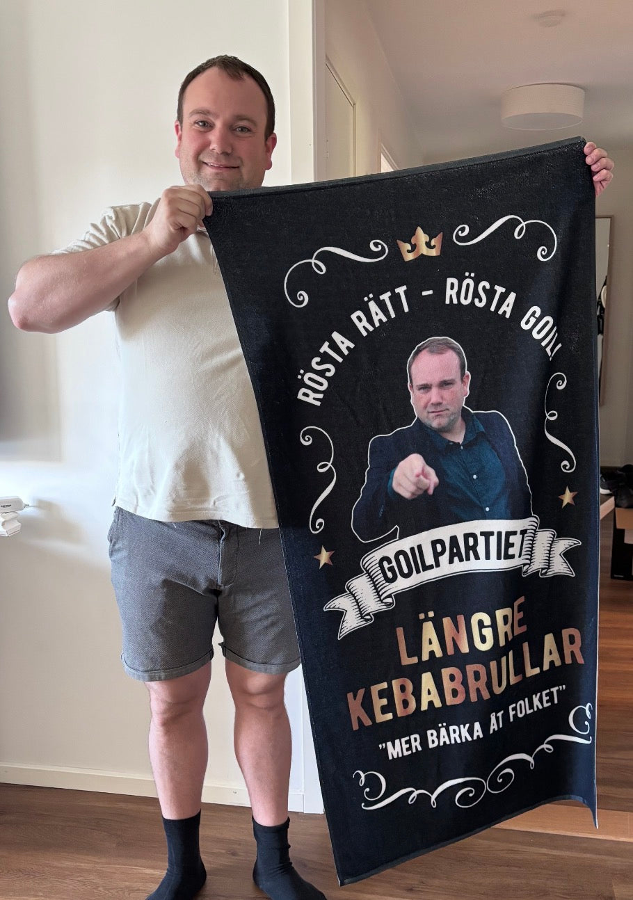 Goilpartiet Handduk 70 x 140
